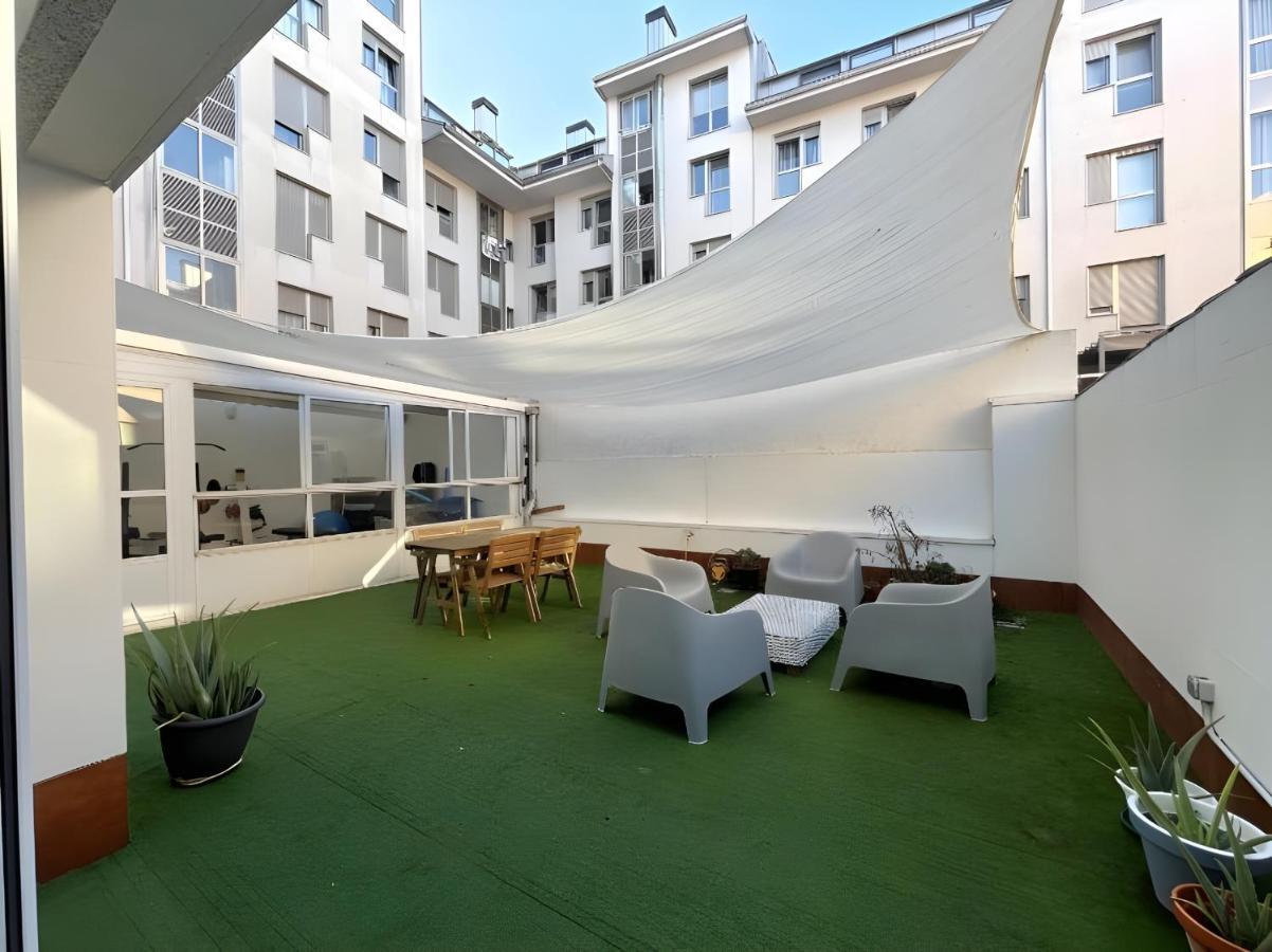 Amplio Y Moderno Piso De 4 Habitaciones Y Terraza Понтеведра Экстерьер фото